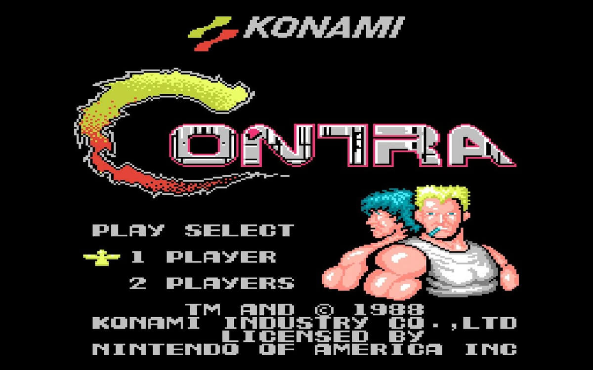 Contra run and gun action